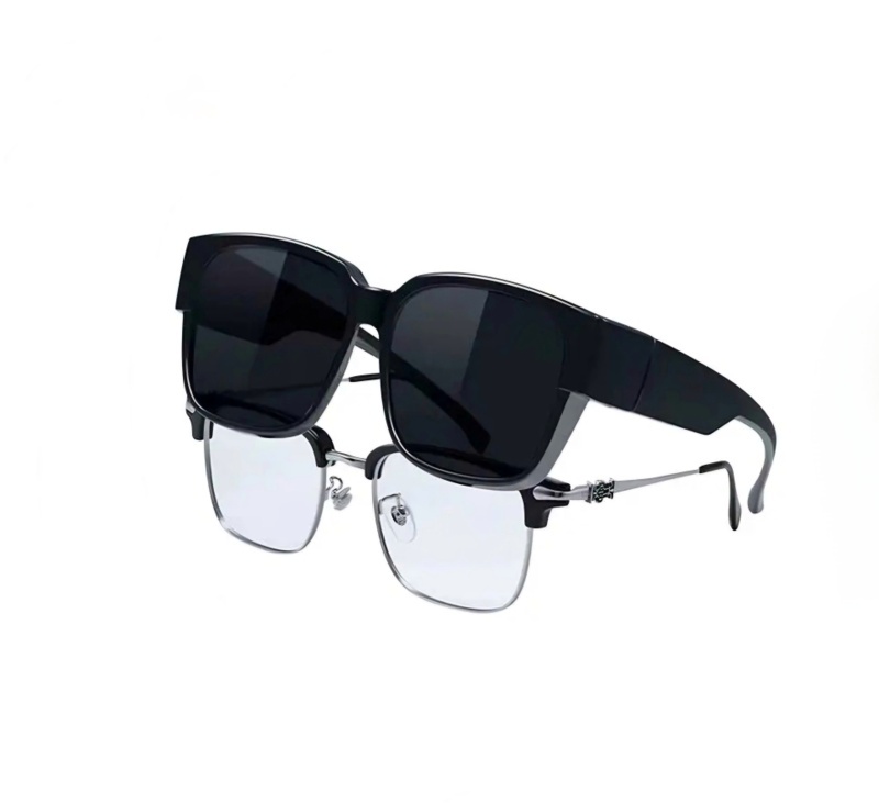 미사용 새제품 안경 위에 쓸수있는 선글라스 팝니다