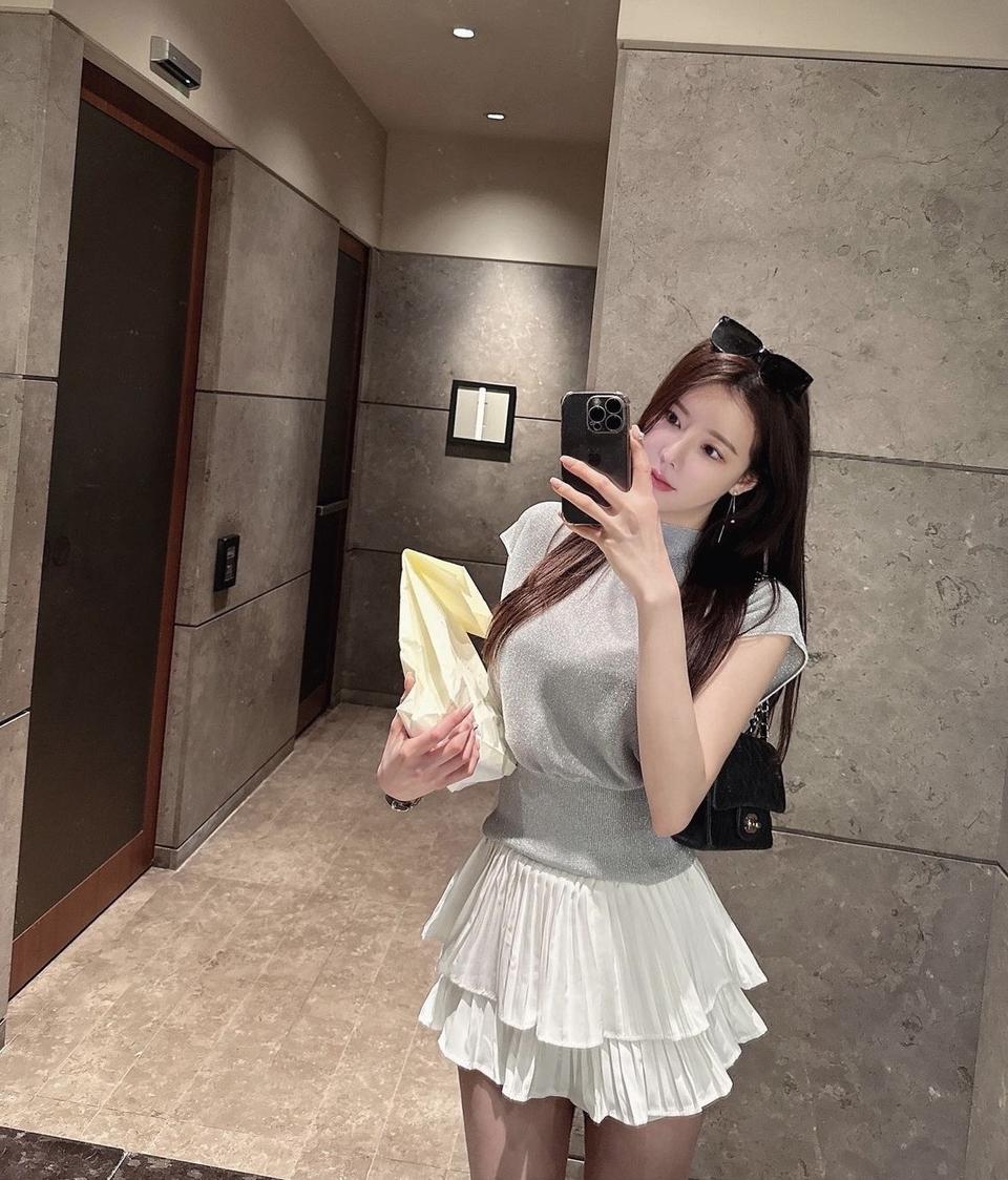 캉캉팬츠스커트 새상품