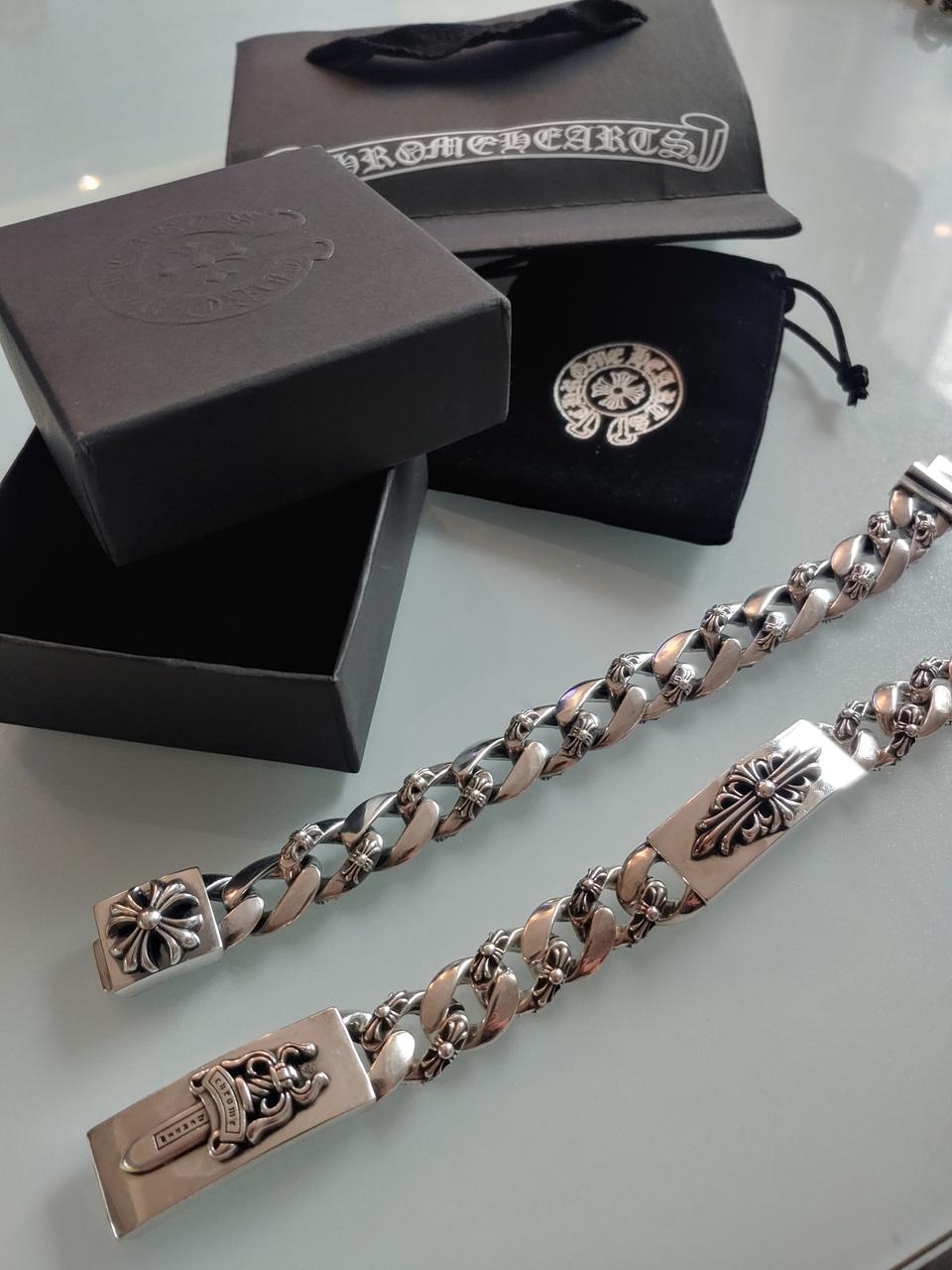 크롬하츠 순은 925 팔찌 모자