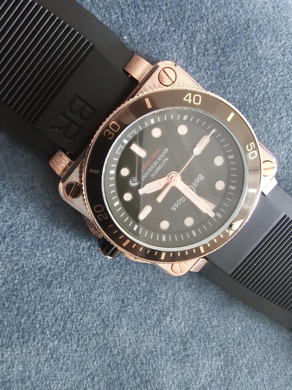 밸앤로스 금장 시계