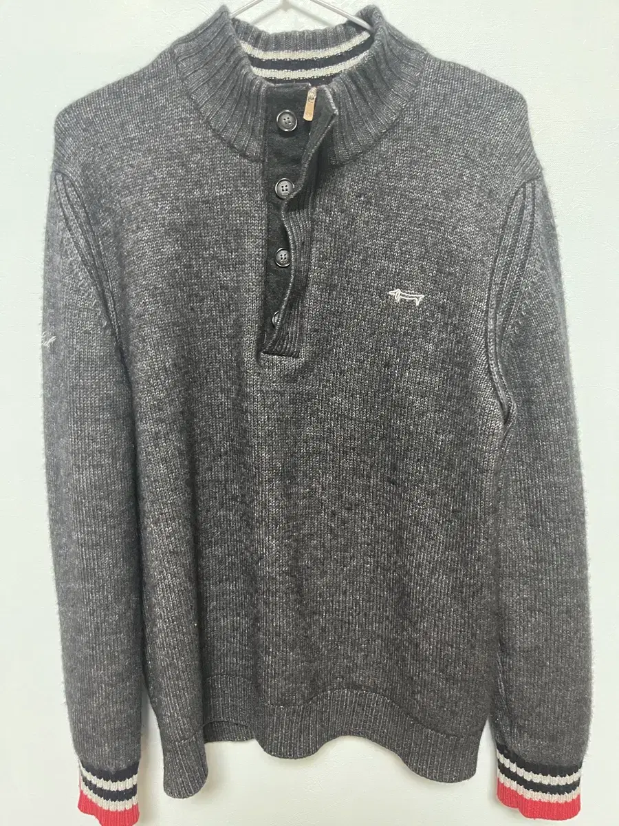 루이카스텔 남성 골프 방풍니트자켓