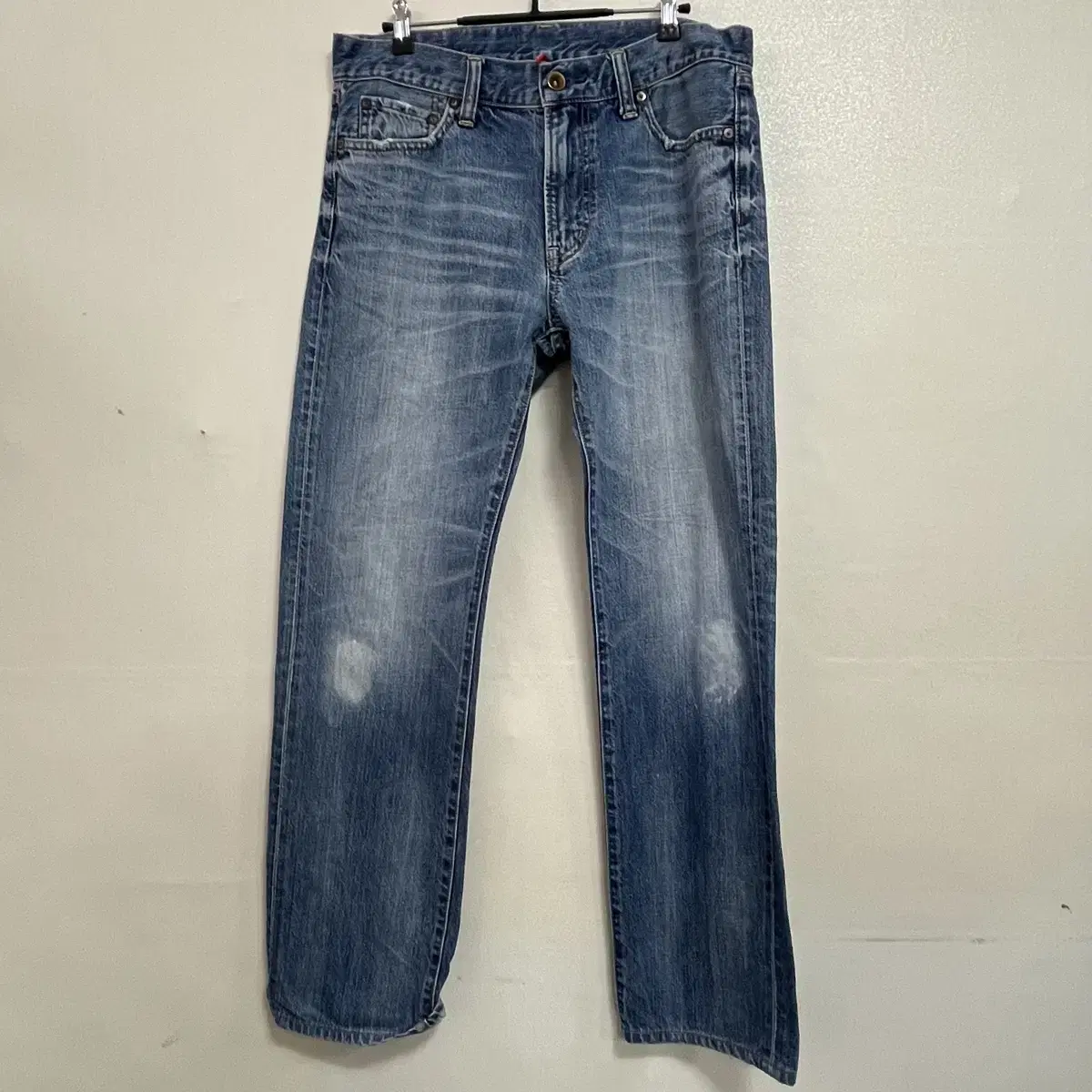 유니클로 일자핏 데님