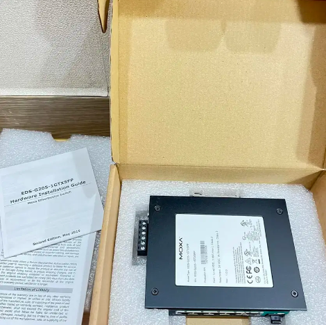MOXA 모싸 이더넷 스위치 EDS-G205-1GTXSFP