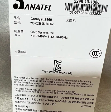 CISCO 시스코 스위칭허브 WS-C2960S-24PS-L