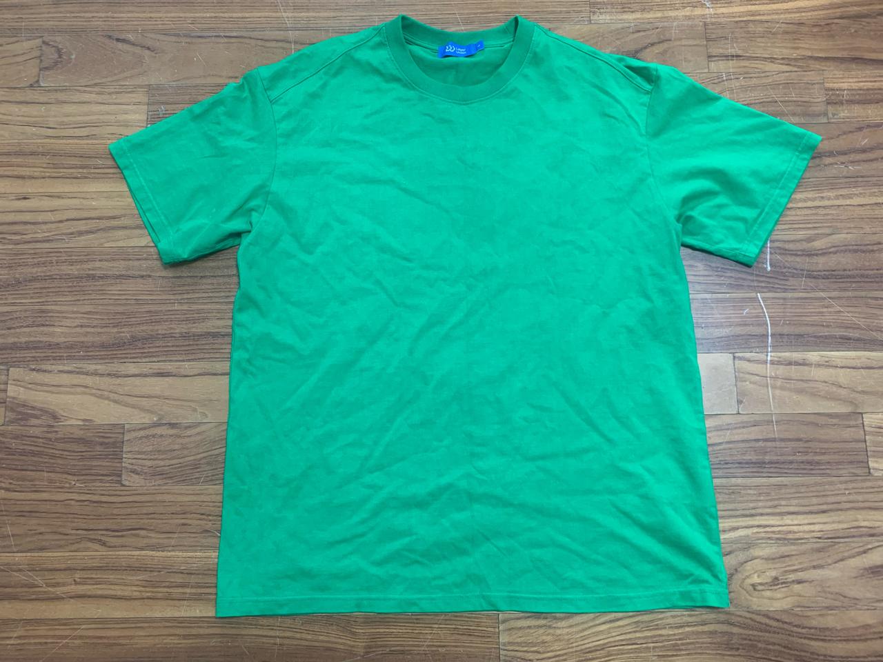 [L]레이어 유니온 반팔티 그린