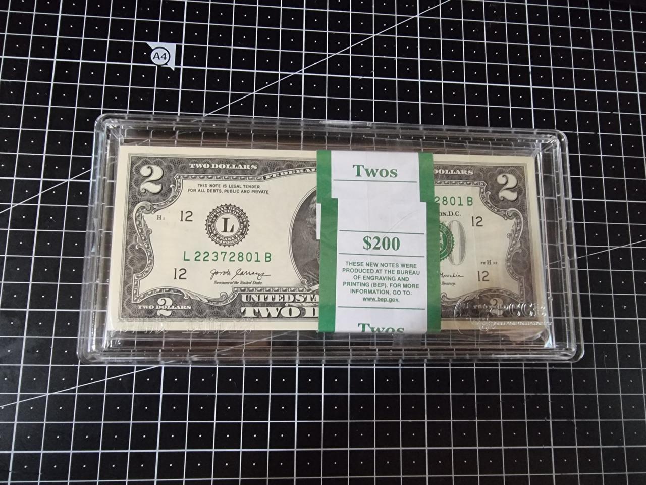 미사용2달러다발