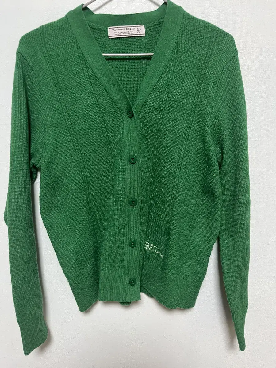 장 미셸 바스키아 여성 가디건