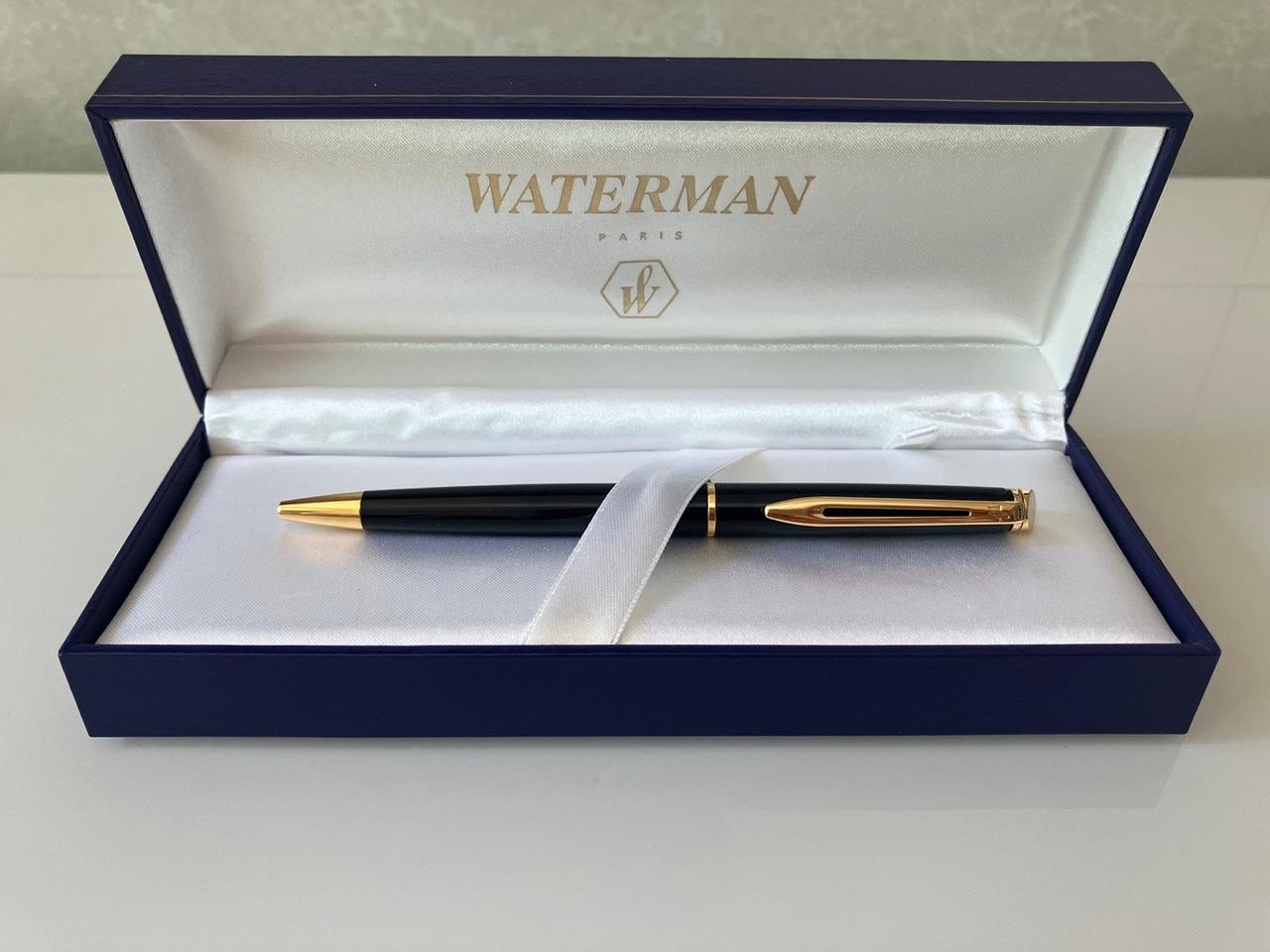 워터맨 뉴헤미스피어 락카블랙 고급볼펜