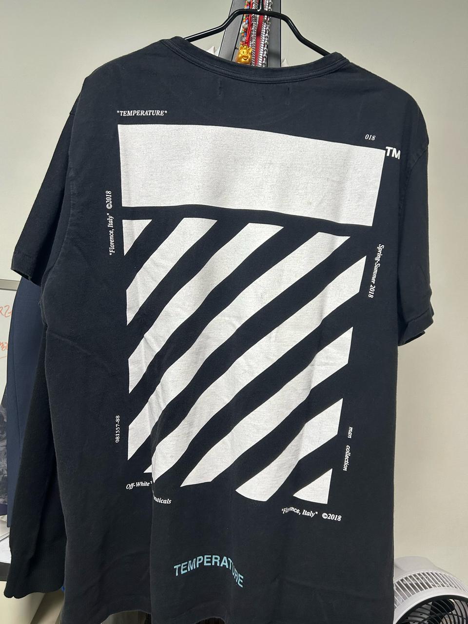 오프화이트 반팔 (파워정품) 오늘7시까지 급처!