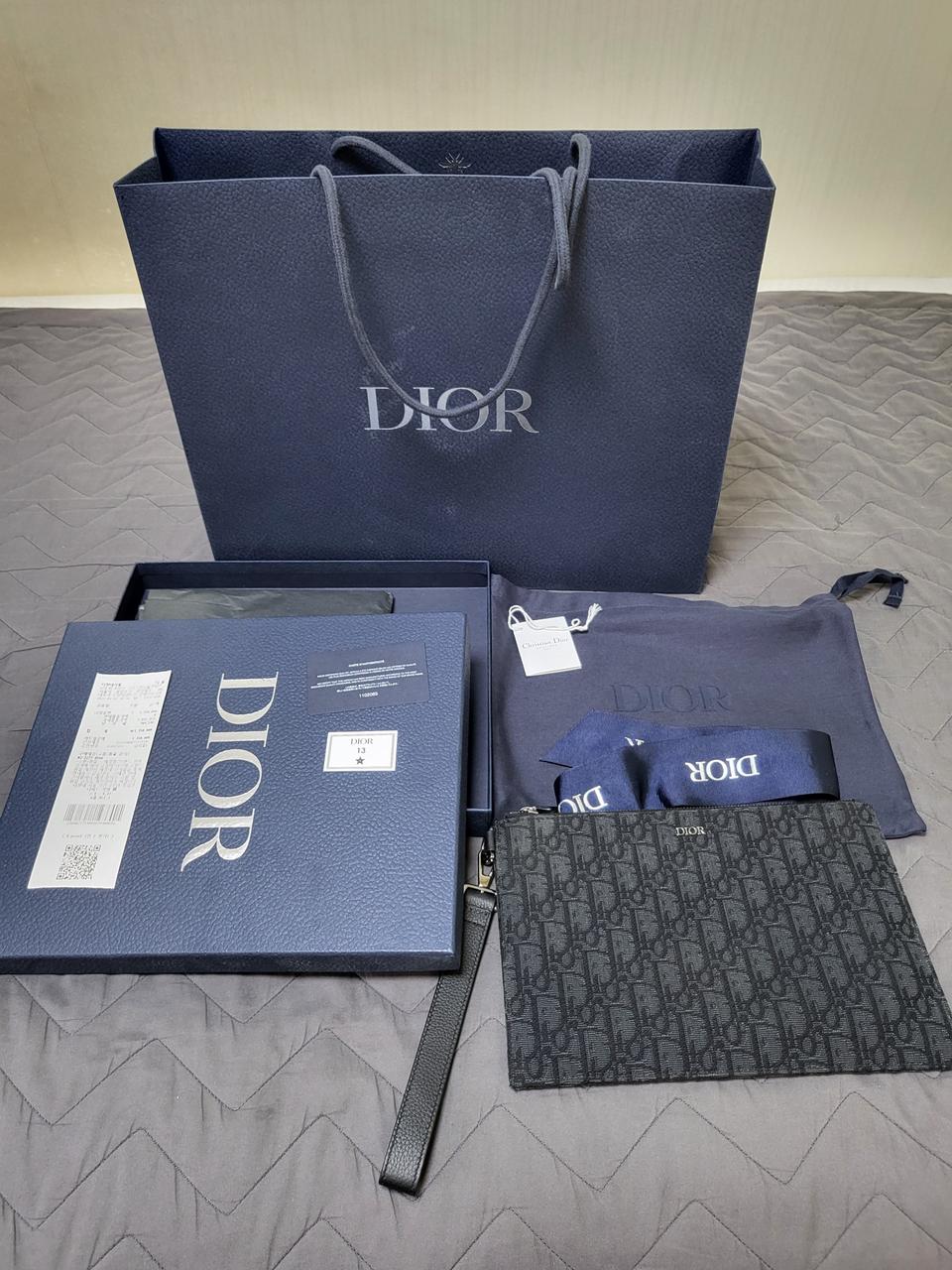 디올 오블리크 A5 파우치(클러치)