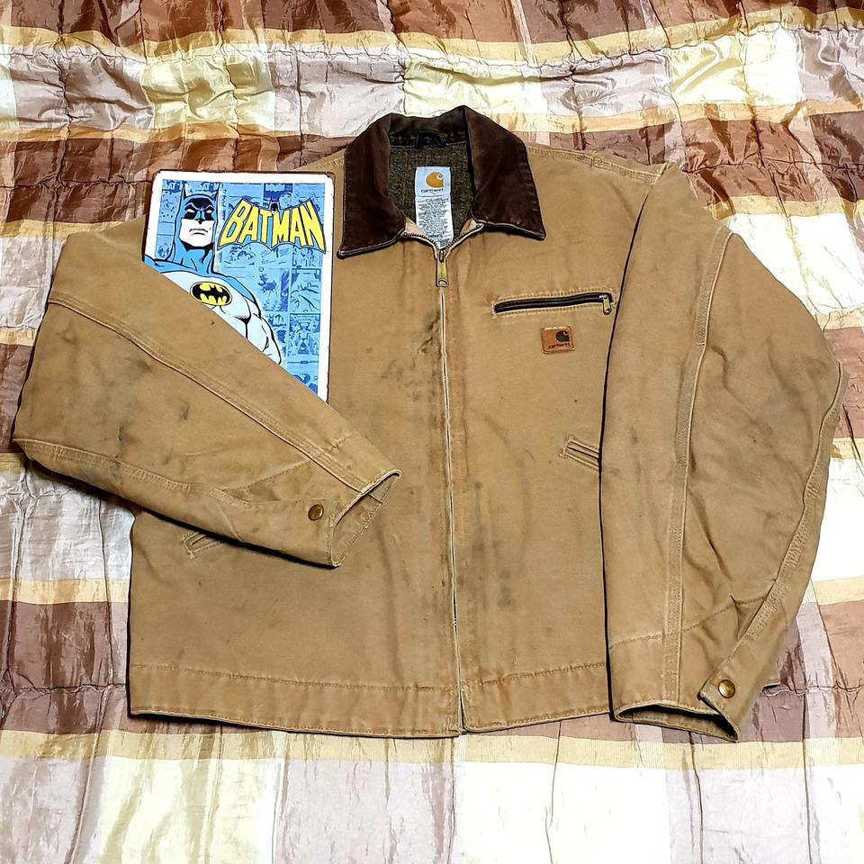 칼하트 J97 구버전 디트로이트 자켓 (실제 착용샷 첨부)