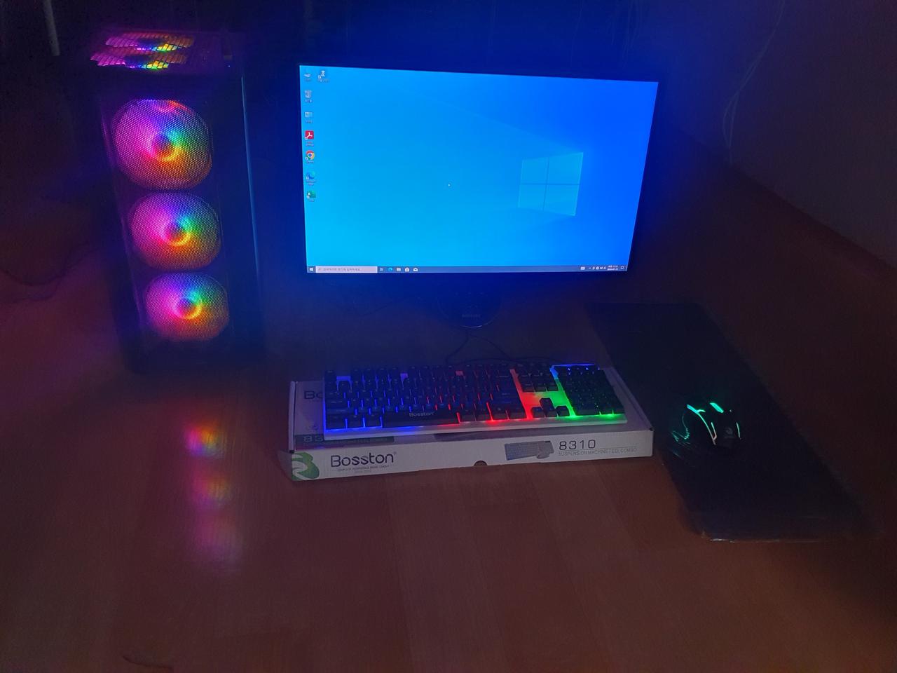 게이밍 피시.컴퓨터 팝니다.풀세트 본체 롤.피파.서든.배그