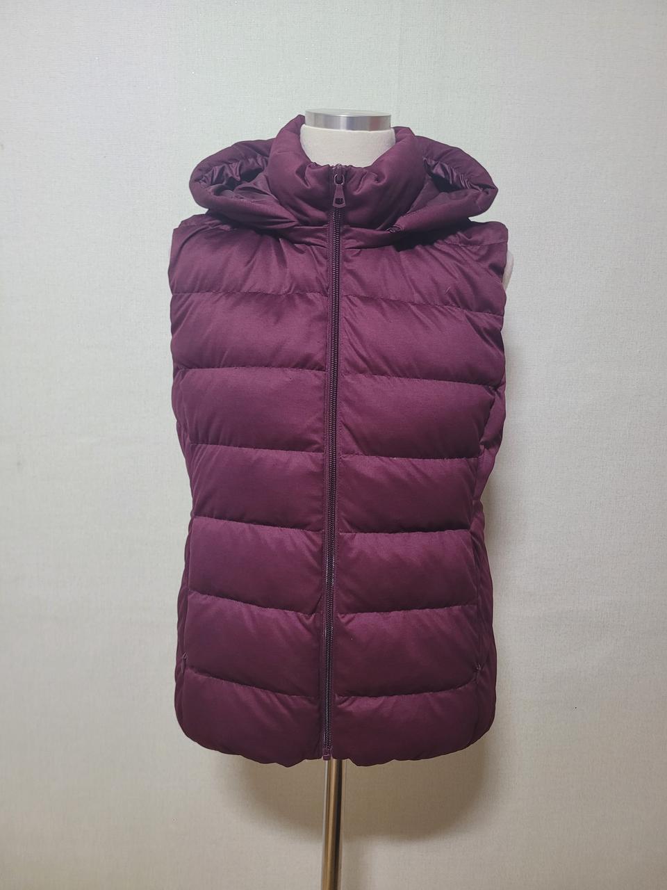 유니클로 스트레치 다운 패딩조끼 (L)