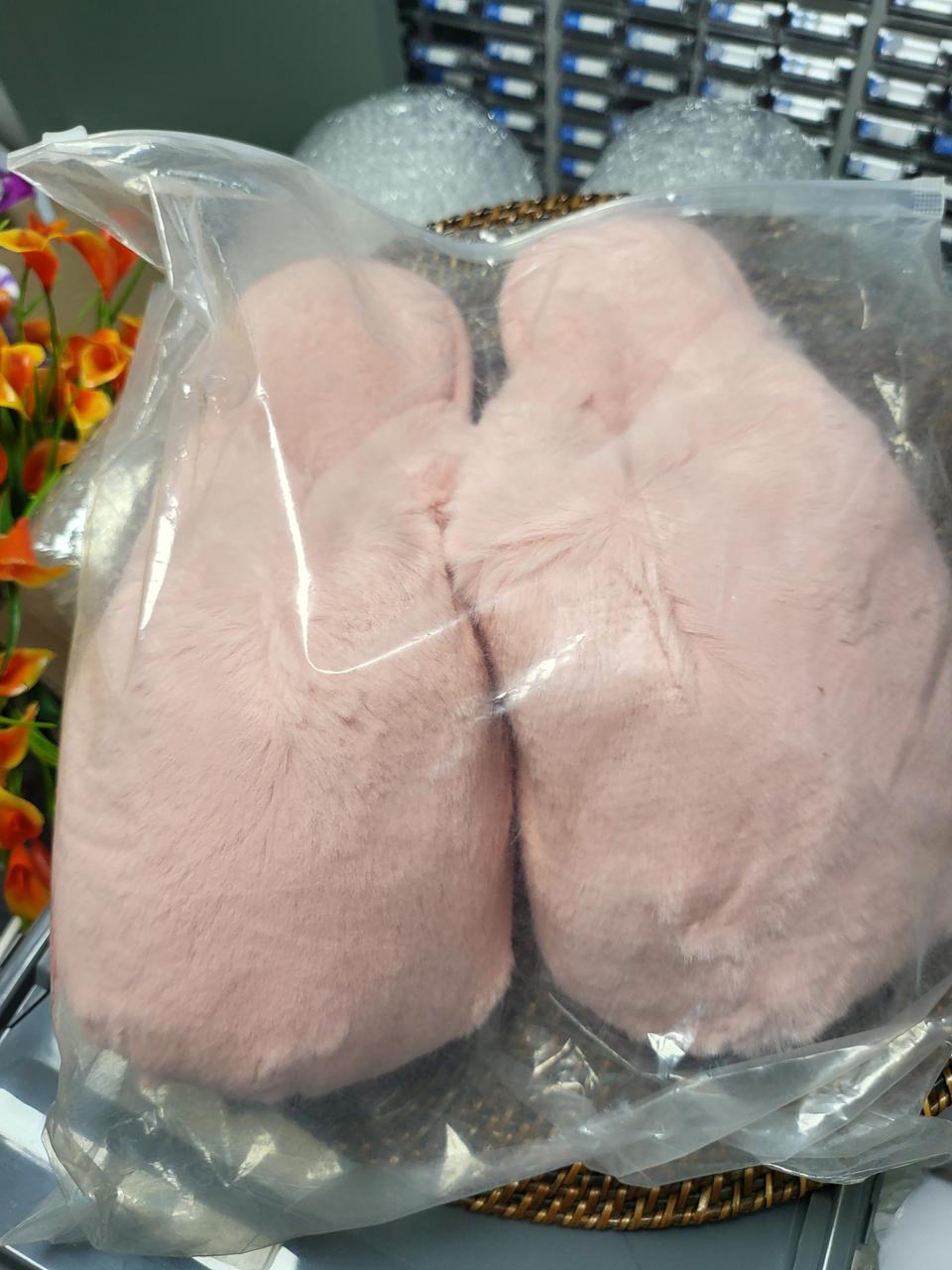 겨울슬리퍼 여성슬리퍼 사무실 털슬리퍼 따뜻한 퍼 토끼털 방한슬리퍼