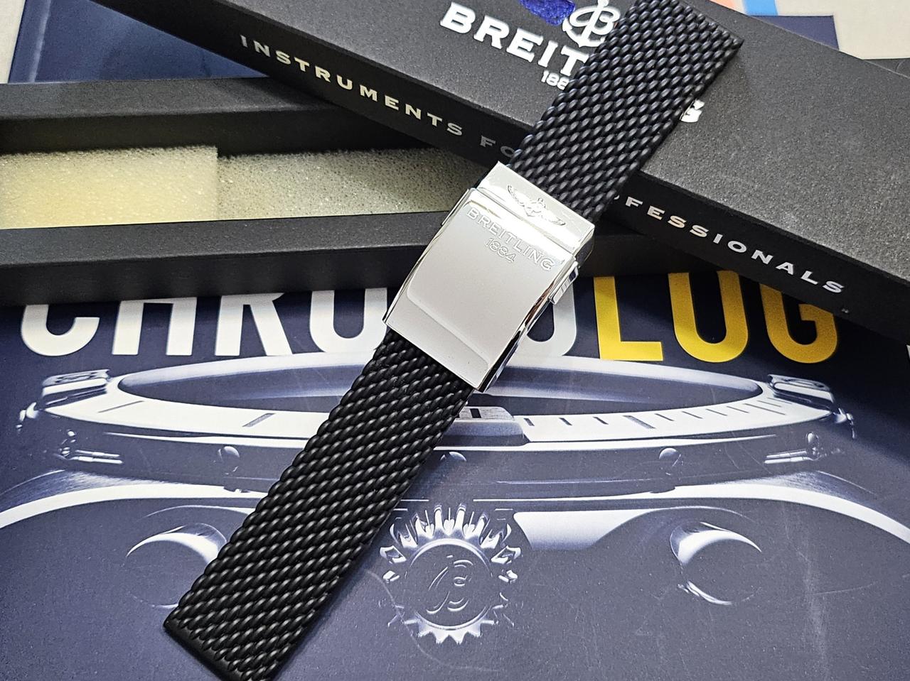 브라이틀링 메쉬 러버밴드 디버클 22-20mm 판매