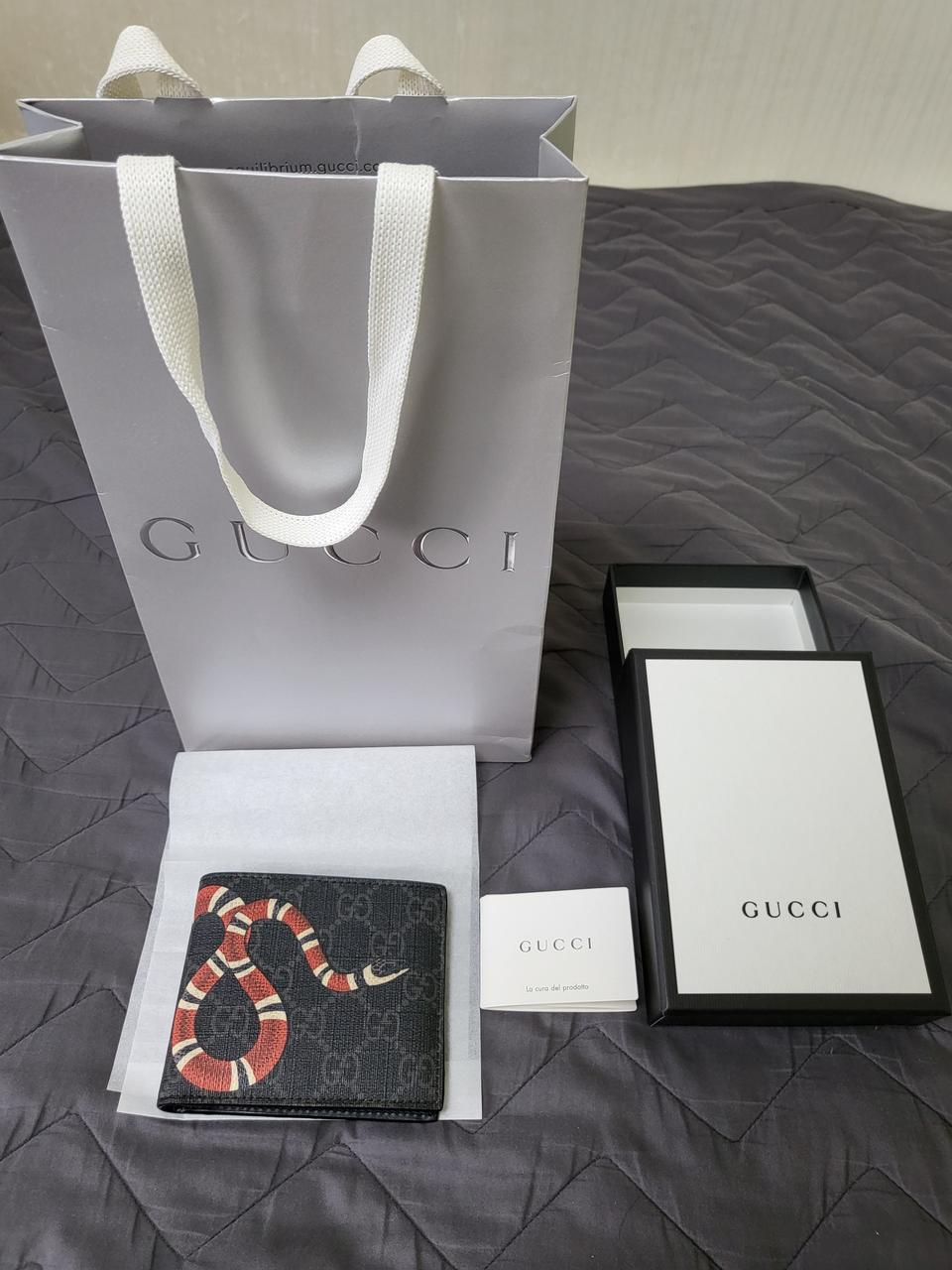 구찌 스네이크 반지갑 [새상품급]