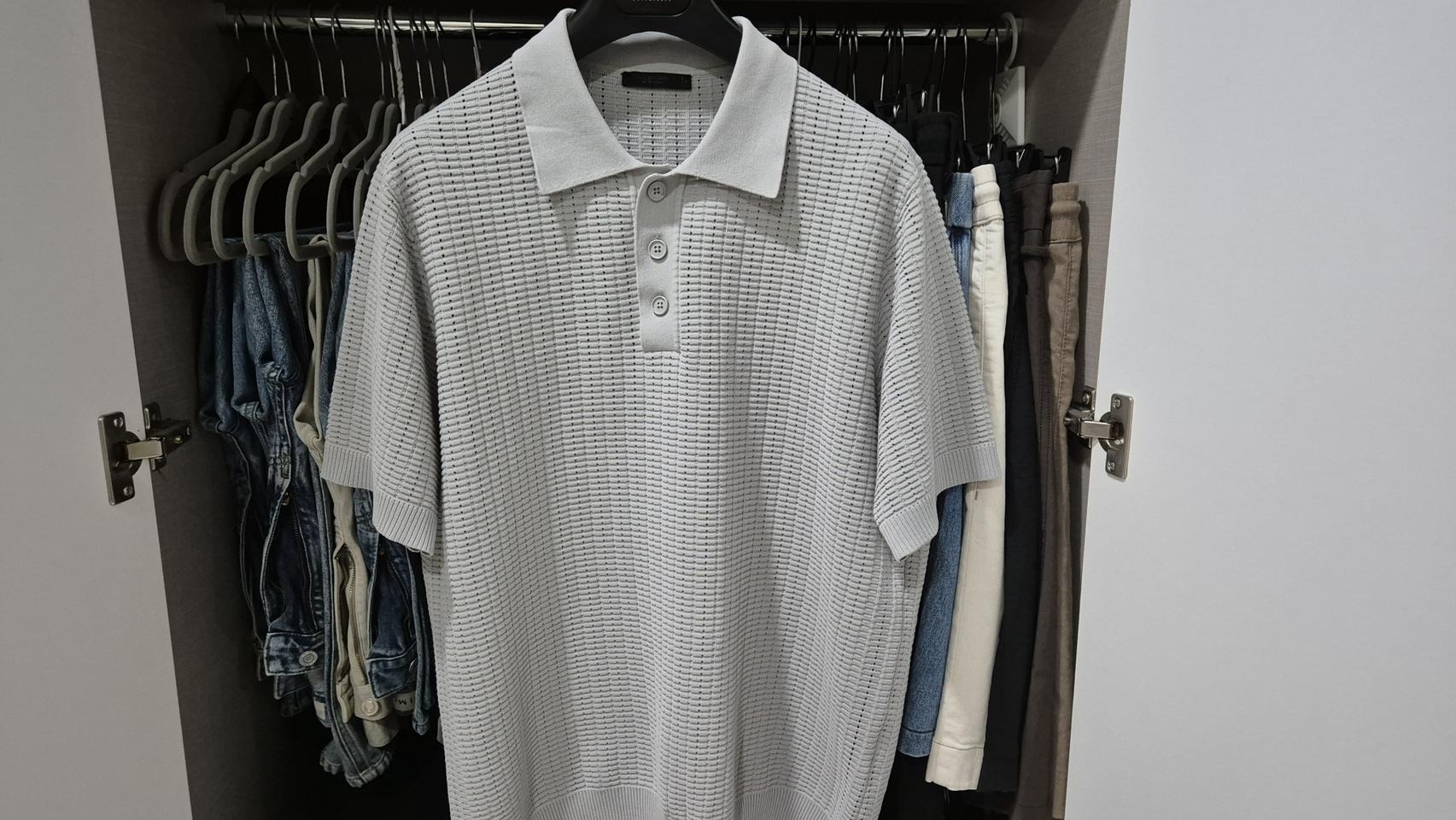 질스튜어트뉴욕 23ss 크로쉐반팔