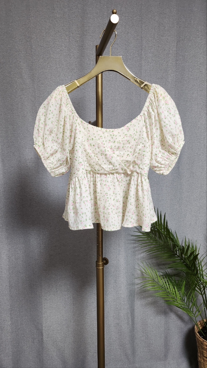 거즈면 블라우스 특가✅