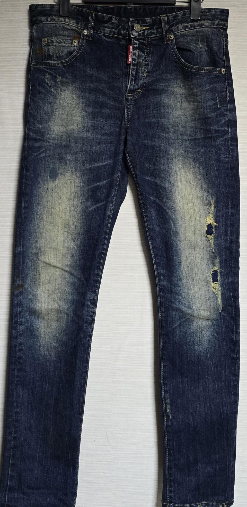 디스퀘어드2 슬림핏 청바지 46