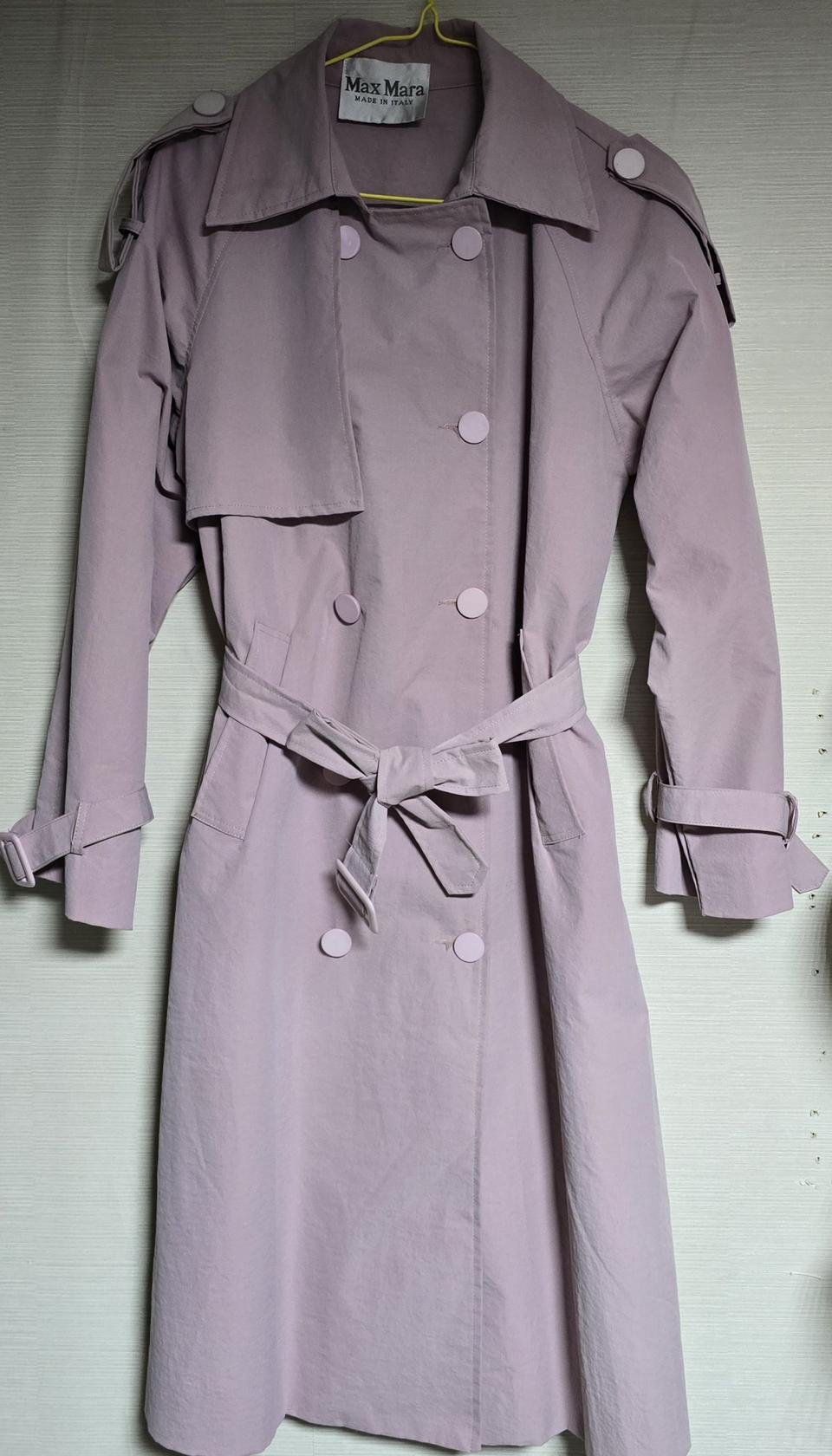 막스마라 더블 트렌치코트 66
