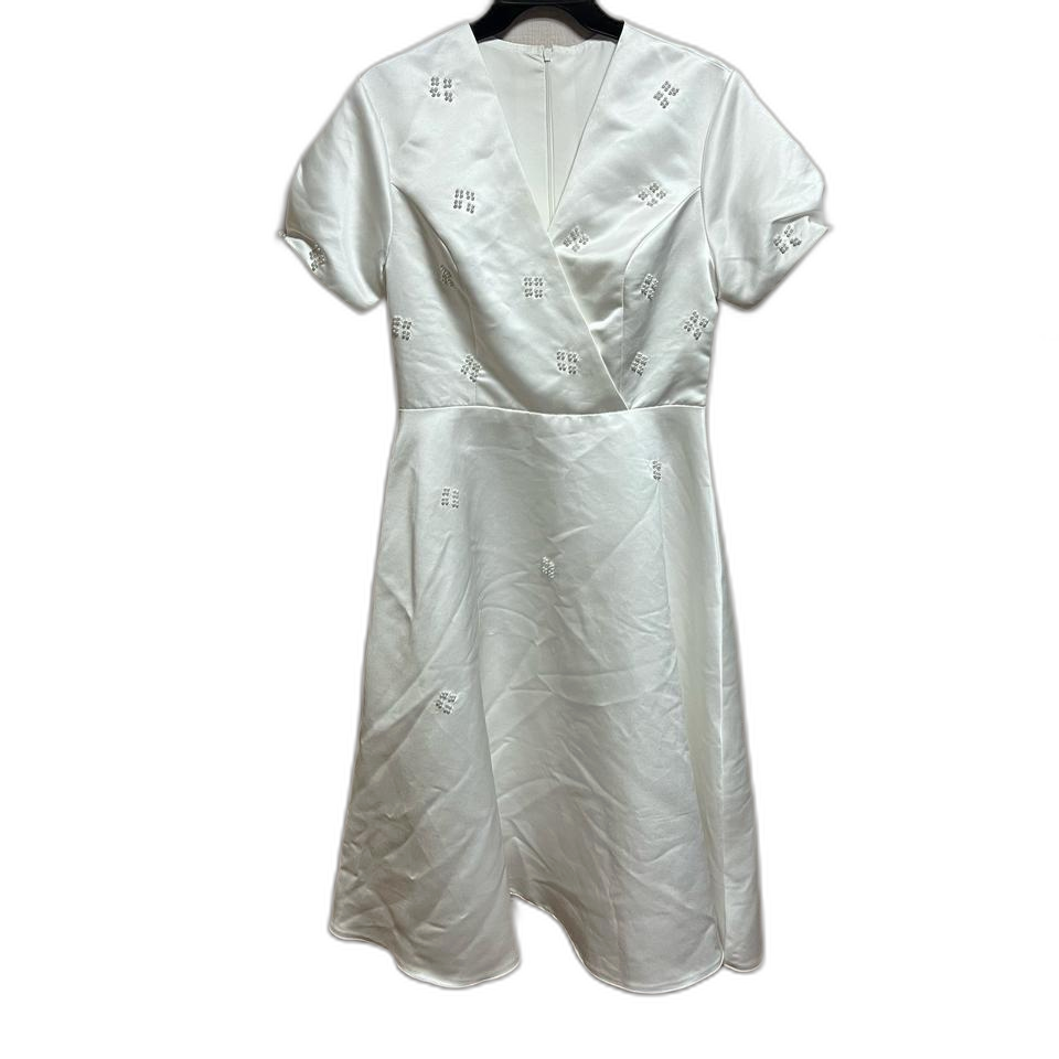 비즈 장식 셀프 웨딩드레스(M)