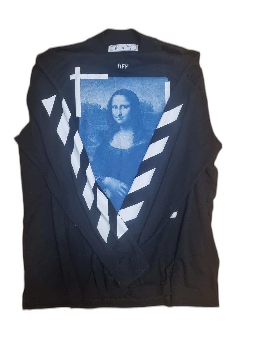 오프화이트 모나리자긴팔슬리브M사이즈