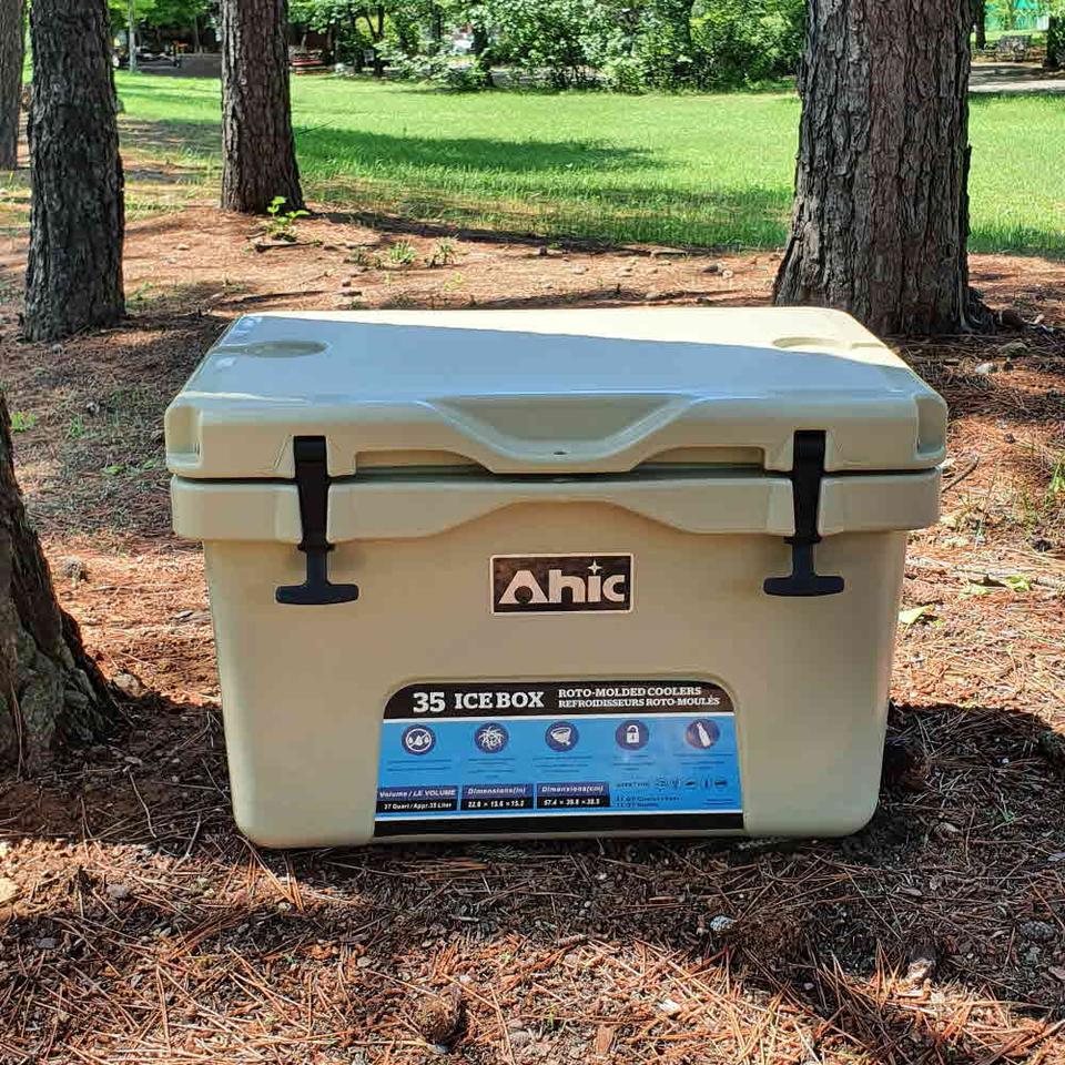 명품 로토몰드 캠핑 하드쿨러 AHIC 캠핑용 아이스박스