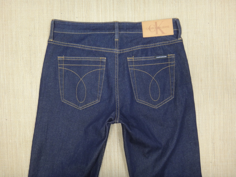 (32in) 캘빈클라인진 남성 데님 일자 스트레이트진