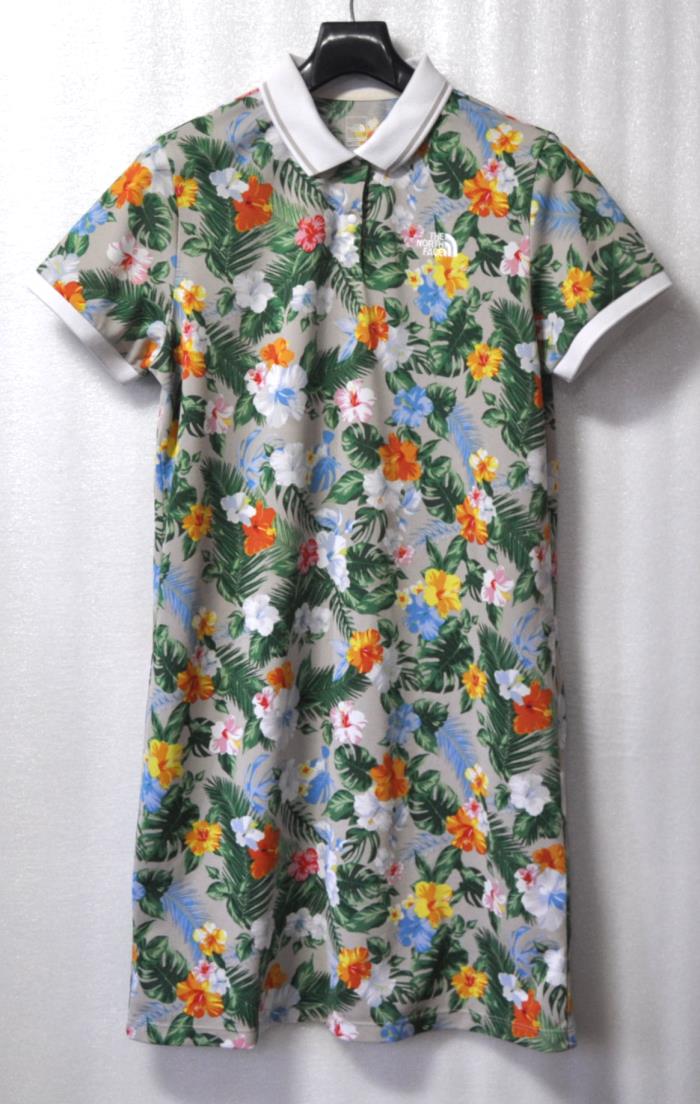 노스페이스/여성꽃무늬PK원피스(사이즈66~66반)