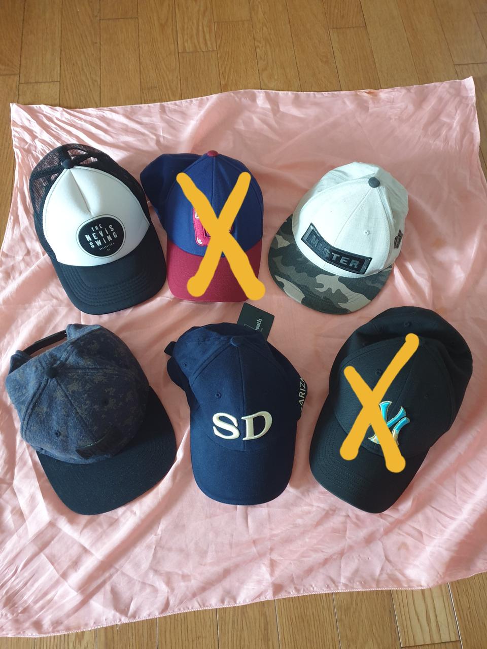 모자모음  각각5000원