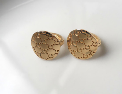 14k 데일리 G각인 귀걸이