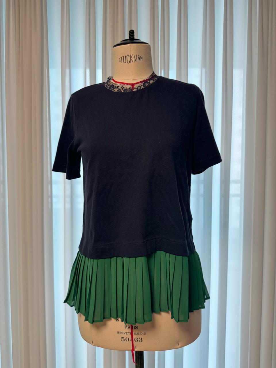 [38] 뮤베일 워크 muveil work 네이비 티셔츠