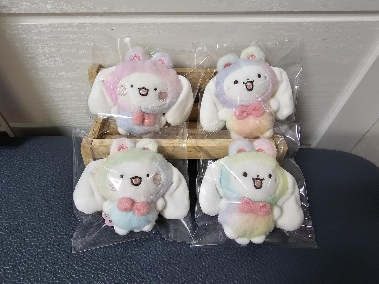 망상리토끼들 오로라 키링 아붕이 망붕이 키링 가방고리 인형 새거 팔아요