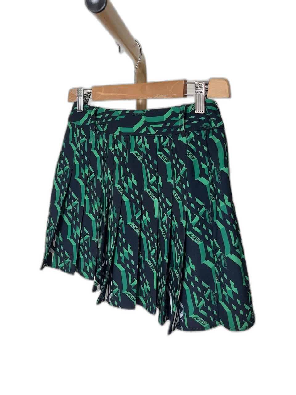 신품급)ANEW 어뉴골프 여름 냉감 주름 스커트(S)