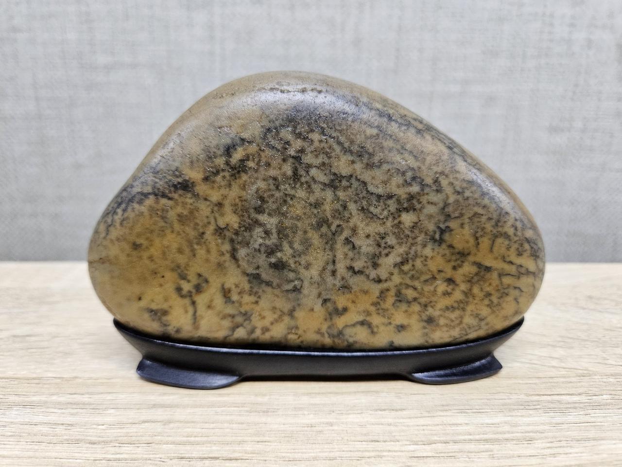 수석 돌 흑도 해석 문양석 수림 산수경석