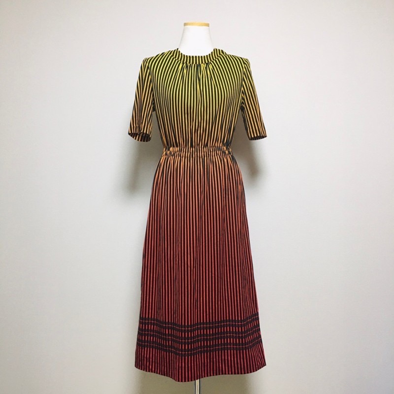 [일본고퀄] 일본 그라데이션 원피스