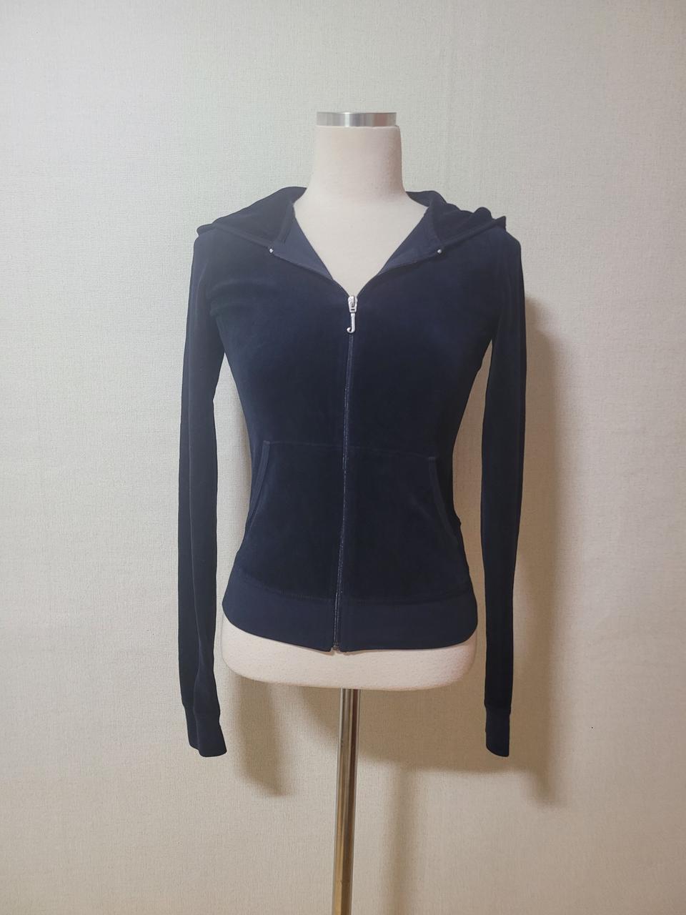 새상품) 쥬시꾸띄르 벨벳 트레이닝복 상의 (XS)