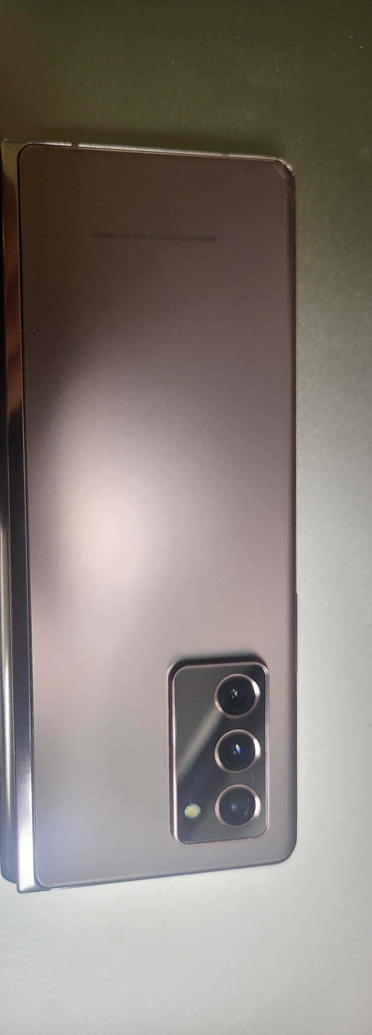 Z폴드2 외부 액정 파손외 모든 기능 정상