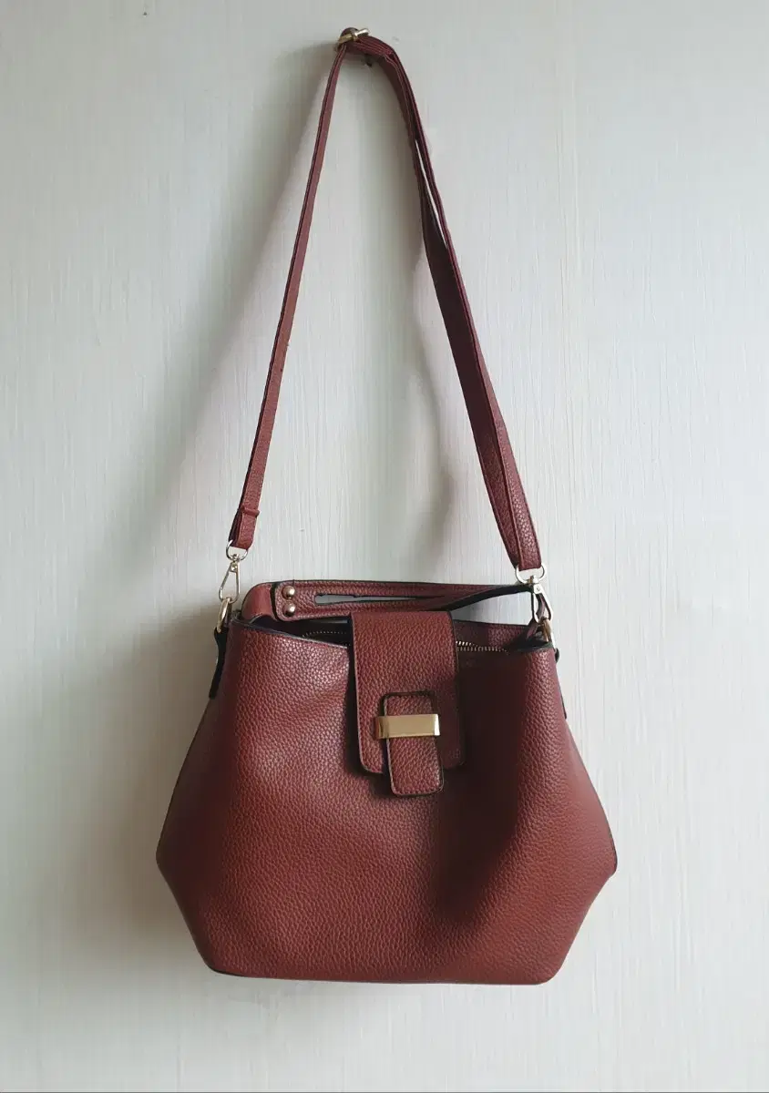 여성용 크로스백(브라운)