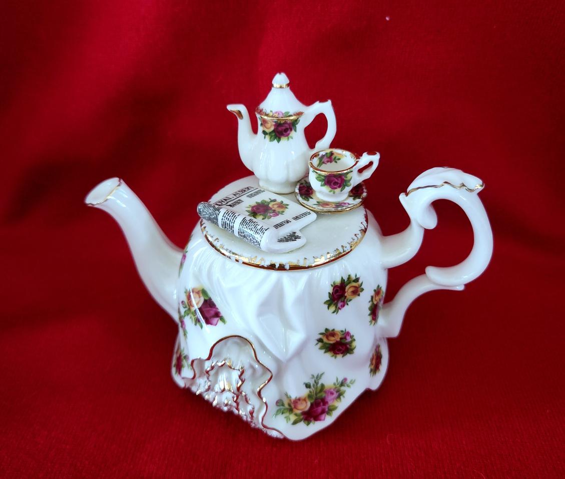 로얄알버트 장식티팟초귀템