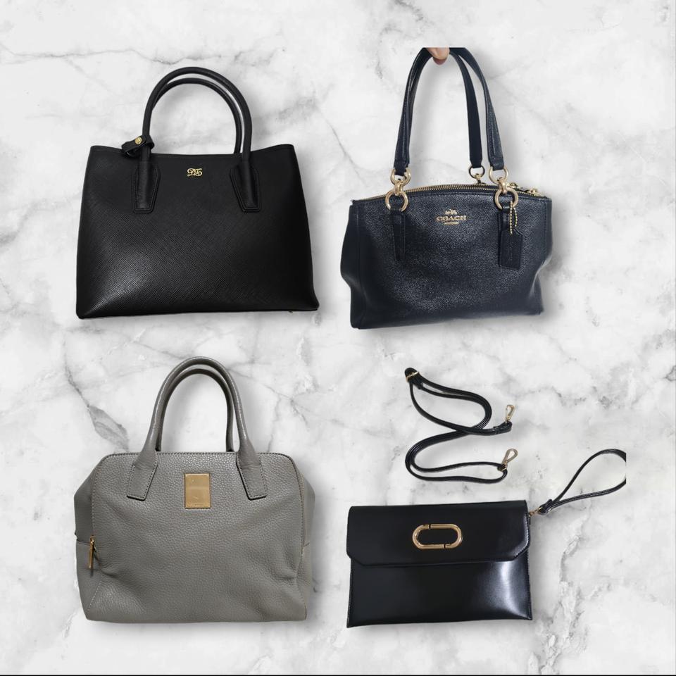 지금거래시25만)닥스소가죽토드백+코치 크로스백+쿠론네이튼누보+클러치 백