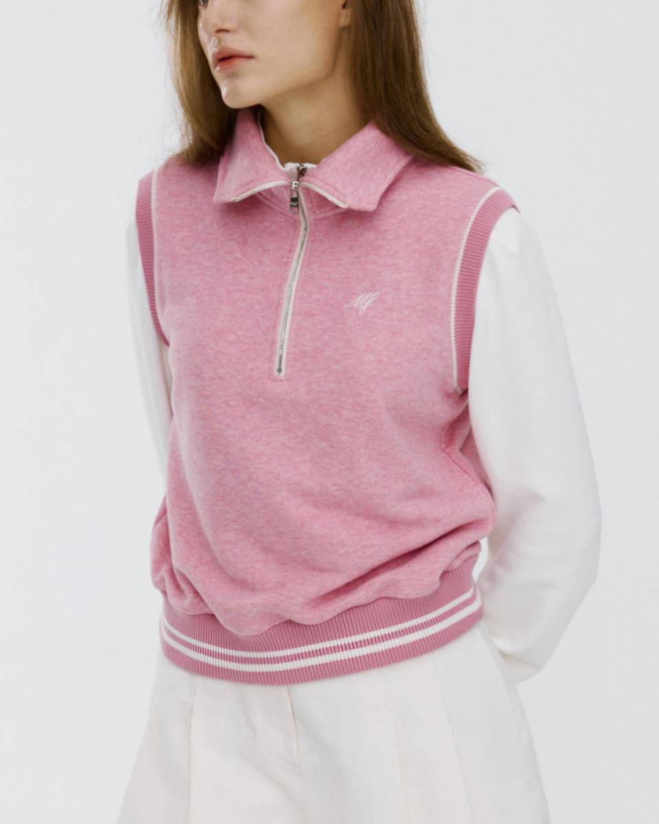 먼데이플로우 골프 하프 집업 져지 베스트 조끼 M(66)