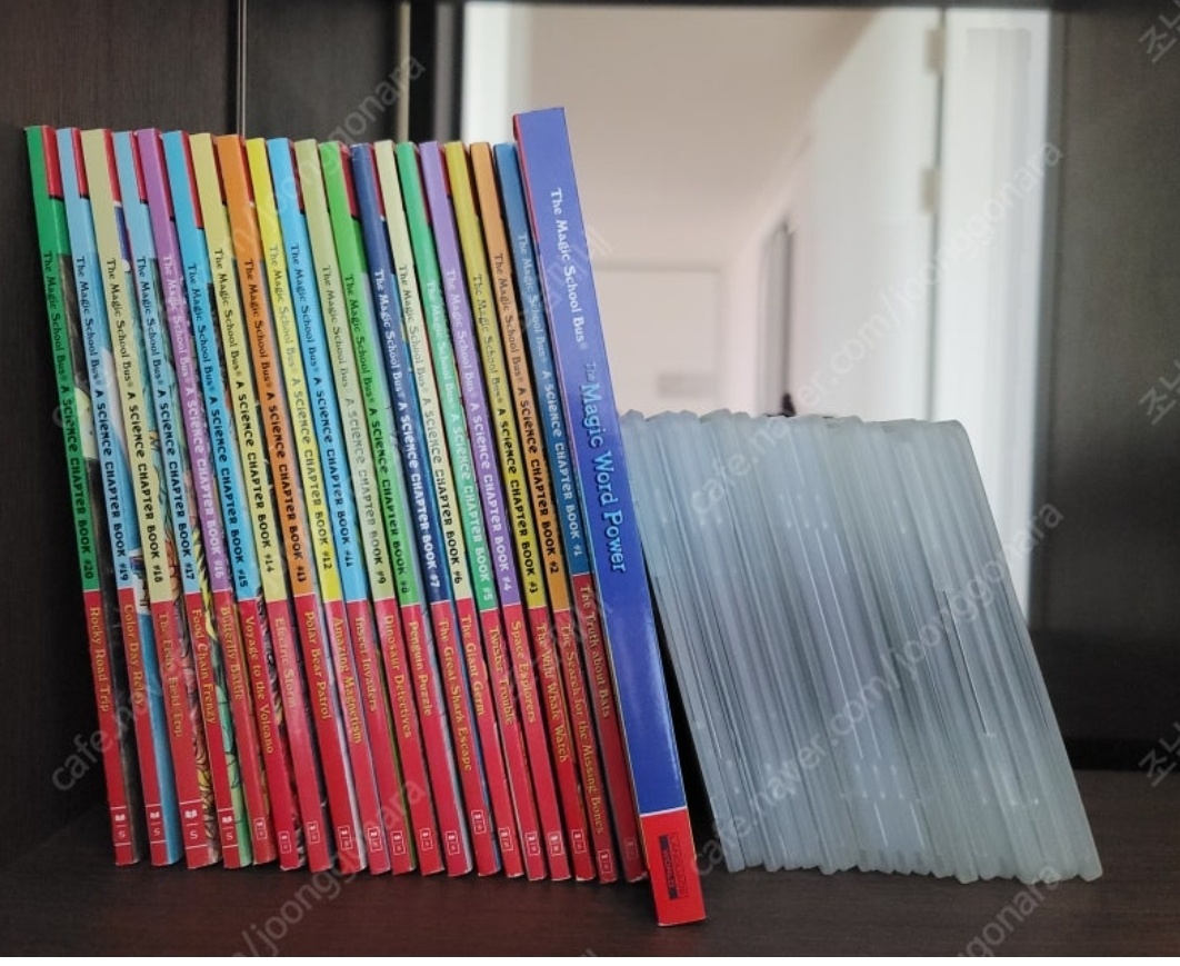 매직스쿨버스 신기한 스쿨버스 챕터북 19권 워드북 cd세트