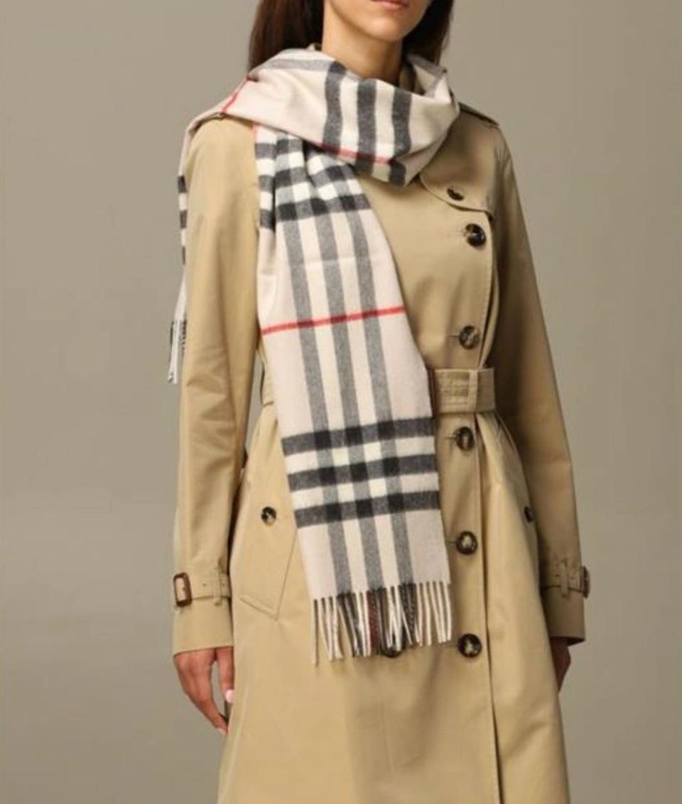 버버리 정품 캐시미어 100% 머플러