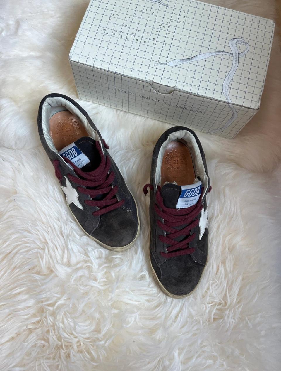 골든구스 패브릭 스니커즈 34사이즈 225