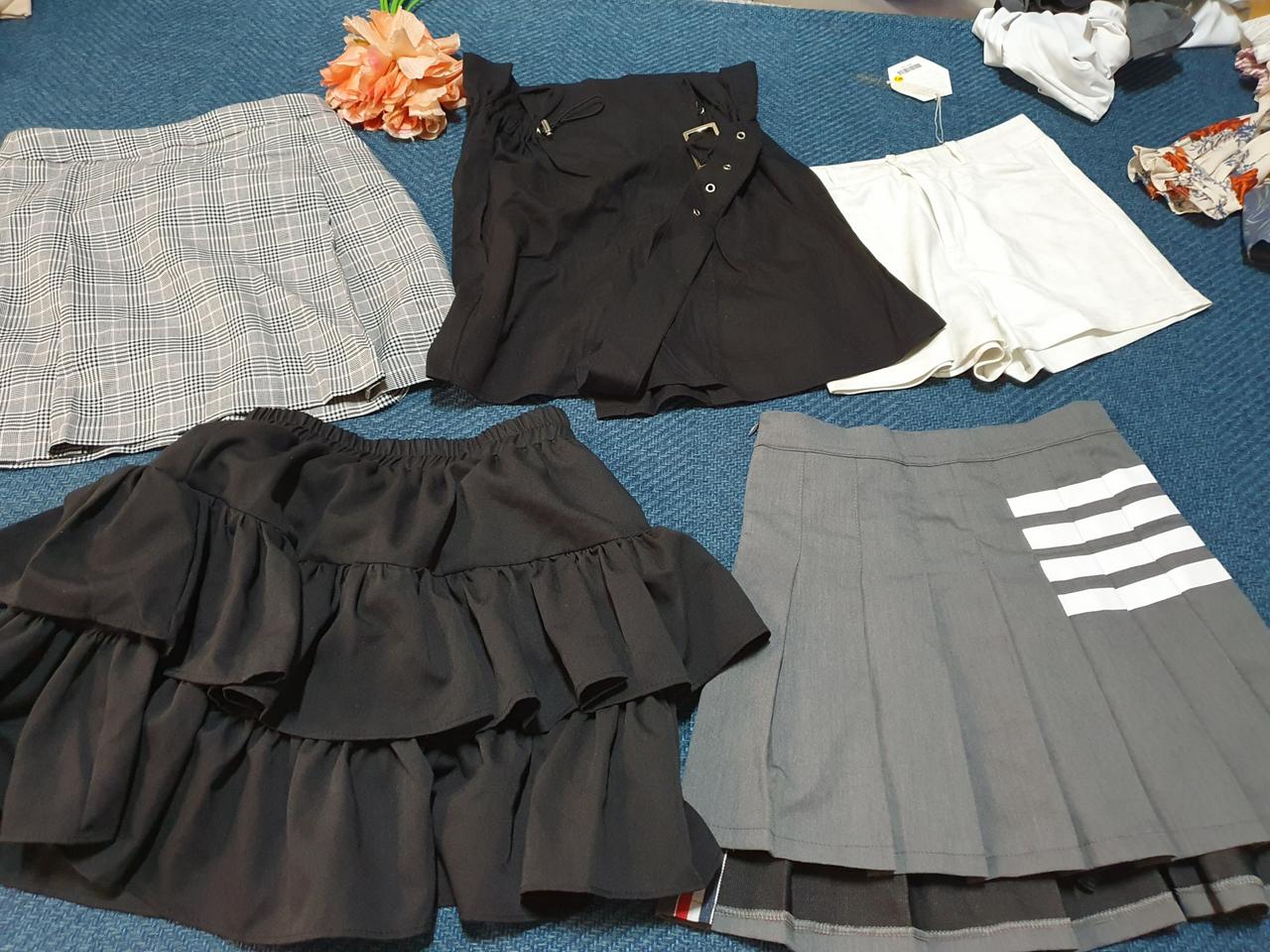 예쁜 스커트/5벌/55,66/M사이즈/몽땅다다드리는가격/새것포함/