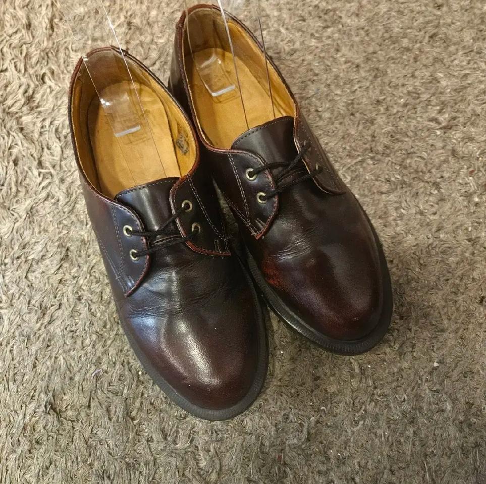 닥터마틴 BLOOK LACE 버건디 로퍼 UK6 size