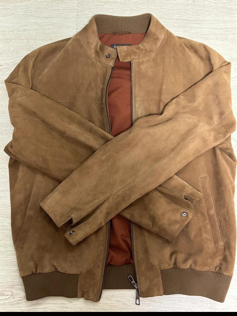 로로피아나 스웨이드 자켓