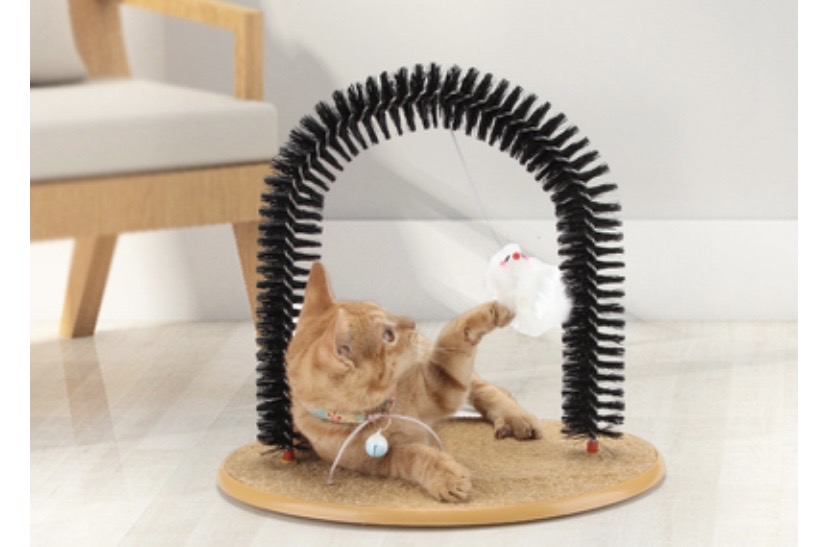 고양이 브러쉬 스크래쳐