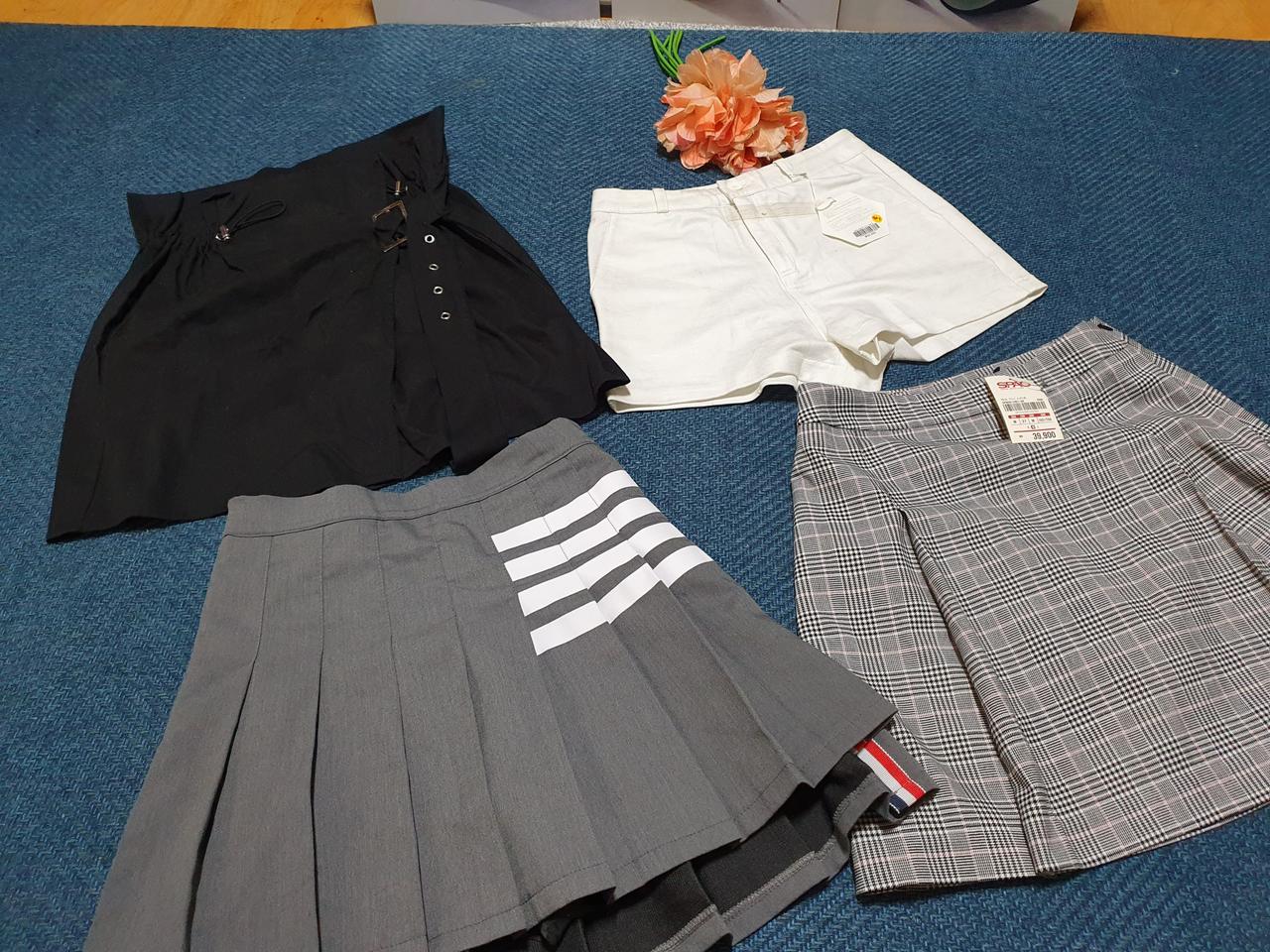 새상품/스커트4벌 일괄가격 예쁜 스커트/4벌/55,66